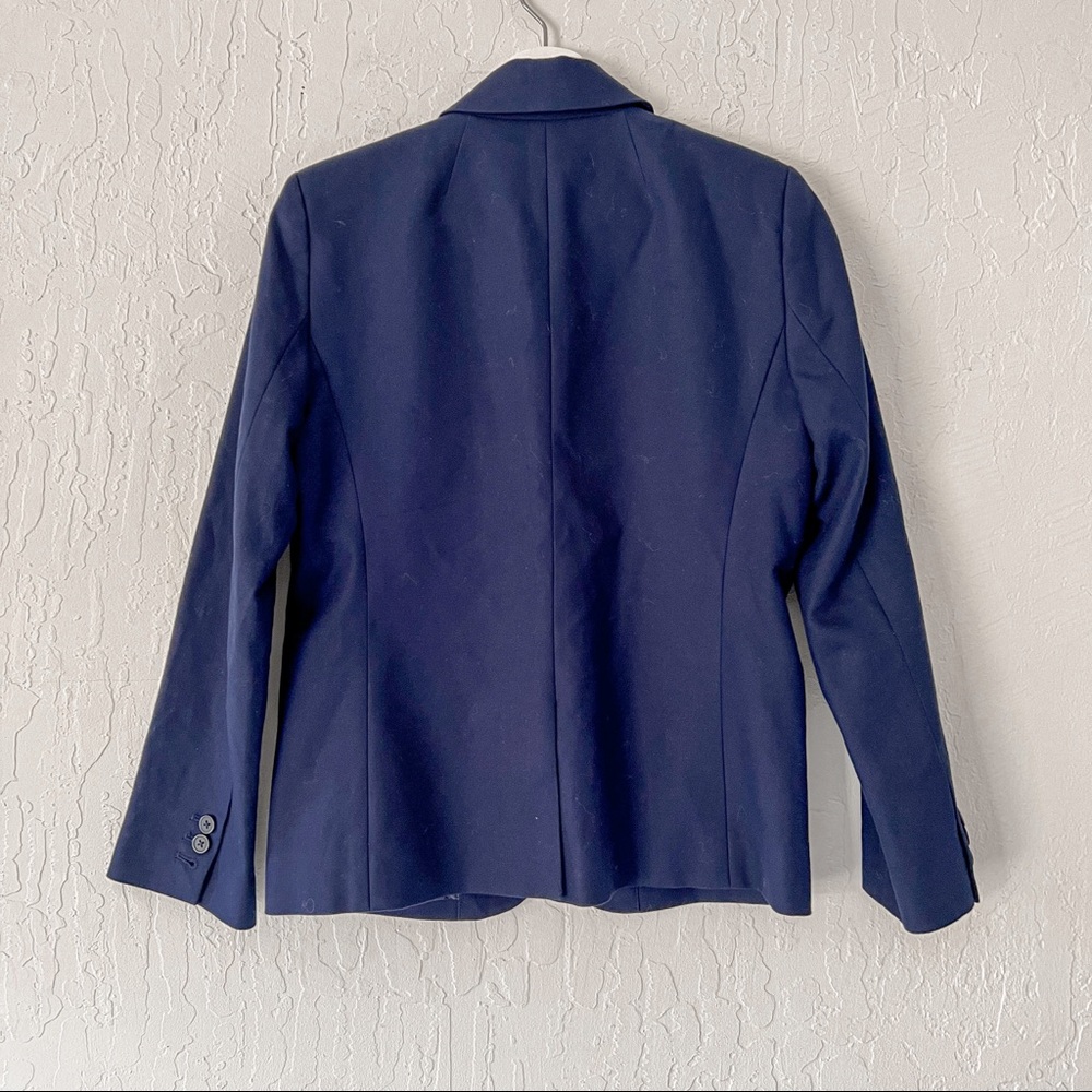 Womens J Crew navy blue blazer, size 4 - Picture 2 of 10